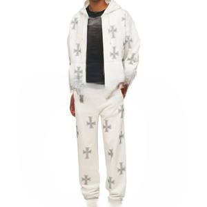 Trajes Deportivos con Pedrería para Hombre, Antiarrugas, Calidad Premium, Ropa Casual, Última Moda, Diseños Más Recientes, Gran Venta - Product Image 1