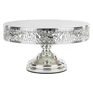 Elegante Soporte de Metal para Pastel para Despedida de Soltera, Bodas y Fiestas de Compromiso - Product Image 1