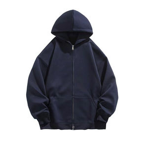 Sweat-shirt à capuche pour homme, écologique, nouvelle arrivée, best-seller en gros, 280 g/m², tricoté, OEM, décontracté, hiver, logo, sérigraphie - Product Image 3