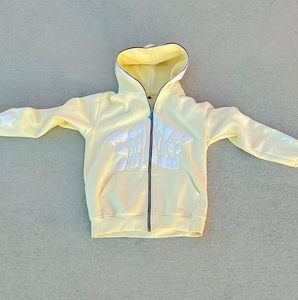 400Gsm ฮู้ดสั่งพิมพ์ลาย3D มีโลโก้สำหรับผู้ชาย3D เฟรนช์เทอร์รี่3D บ็อกซี่มีซิปปิดไหล่เฮฟวี่เวท - Product Image 5