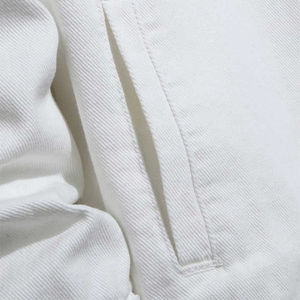 Veste en jean 100 % coton personnalisée 2025 pour homme, couleur unie, imperméable, écologique, vintage, avec logo frontal et poche - Product Image 6