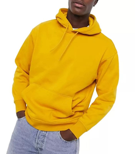 Sudadera con capucha de lana de algodón 470 Gsm 100% de alta calidad para hombre, logotipo impreso personalizado, técnicas bordadas, talla grande XS para invierno - Product Image 4