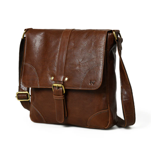 Vintage 7x9 pouces à la main en cuir Boho bandoulière sac à bandoulière femmes à la mode fermeture éclair sac à main portefeuille cartable chaînes perle - Product Image 3