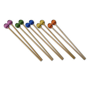 Baquetas de Música de Madera de Ratán de Primera Calidad, Fabricadas en Taiwán, Marca Alipa |   Modelo MAR-201 de 390x36, Calidad Profesional, Resistente y Flexible ~ - Product Image 1