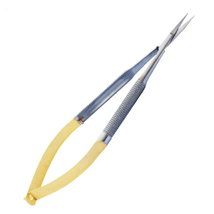 Juego de microcirugía dental manual reutilizable TC Castroviejo, personalizable, de acero inoxidable, con portaagujas ergonómico, instrumentos quirúrgicos - Product Image 4
