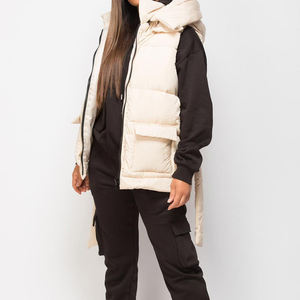 Chaquetas de Moda Personalizadas sin Mangas para Hombre, Nuevas, de Invierno, Impermeables, con Cuello Alto y Bolsillos de Alta Calidad - Product Image 5