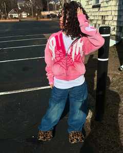 Conjunto de Sudadera con Capucha y Pantalones Deportivos Personalizados para Hombre, con Logotipo, Lavado Ácido, Estilo Deportivo, Bordado Desgastado, Pantalones Deportivos Acampanados y Sudadera con Capucha - Product Image 6