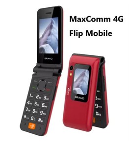 Téléphone portable à clapet 4G LTE avec fonction HAC et SOS pour personnes âgées, avec base de charge en option - Product Image 4