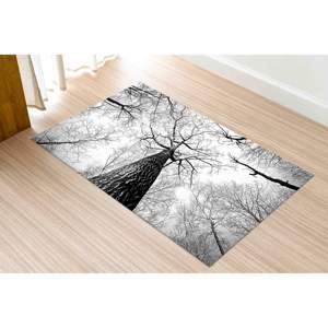 Alfombra Estampada con Diseño de Ramas de Árbol - Linda y Suave para Decoración del Hogar, con Pelo Suave - Product Image 1