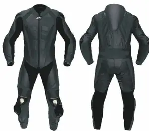 Traje de cuero de carreras de una y dos piezas para motocicleta