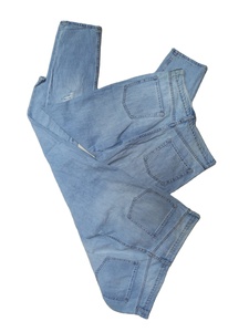 กางเกงยีนส์ขาบานสำหรับผู้หญิงผ้าฝ้ายผ้ายีนส์ขากระชับผ้าจากบังคลาเทศ - Product Image 4