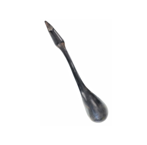 Cuchara para servir cuerno de búfalo Mango de acero inoxidable Diseño artesanal Personalizado Exigente Cuchara de cuerno de diseño tradicional - Product Image 3