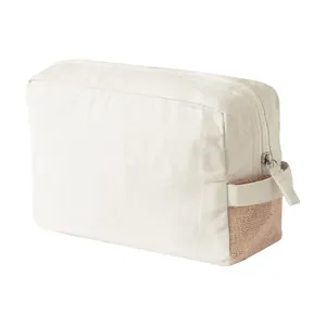 Bolsa de Aseo Sostenible de Algodón de Comercio Justo Hecha con Algodón Orgánico - Product Image 1