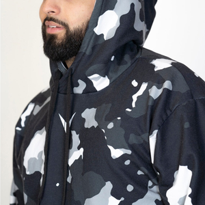 Sweat-shirt à capuche camouflage imperméable pour homme, respirant, séchage rapide, 100% coton, écoresponsable, coupe-vent, pour la chasse en extérieur - Product Image 3