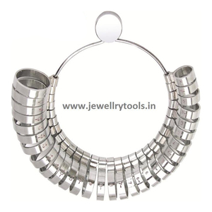 British Standard A-Z & 1-6 Finger Gauge <b>Ring</b> <b>Sizer</b> Set, 63 Pieces Including Half Sizes for Jewelry Making Tools - Product Image 4