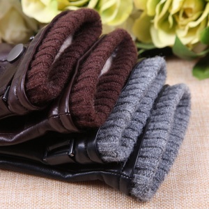 Gants en cuir pour hommes du Pakistan fabriqués en gros de haute qualité motif de peau de cerf hiver hommes respirant confortable service OEM - Product Image 6