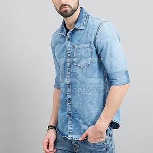 Camisas Vaqueras Ligeras para Hombre, Ropa para Uso Diario, Viajes y Vestimenta Informal Relajada para un Uso Duradero - Product Image 3