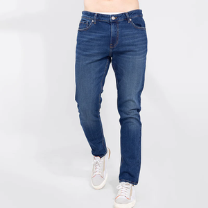 100% ที่มีคุณภาพดีการออกแบบที่กำหนดเองแฟชั่นการออกแบบใหม่ร้อนขายธุรกิจสบายขาตรงกางเกงยีนส์ผู้ชาย - Product Image 3