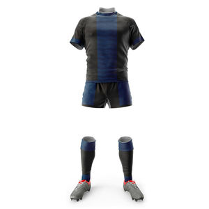 <b>Top</b> Quality Full Sublimation Print Custom Rugby Uniforms Men's Quick Dry Rugby Jersey & Shorts - Product Image 1