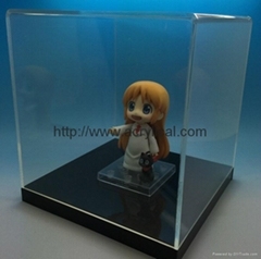 2025 moderne élégant haute transparence clair Pc/acrylique plastique collage Cube carte boîte jouet emballage présentoirs - Product Image 2