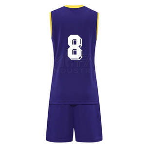 Uniforme de Voleibol Ligero Hecho a Medida, Ropa Deportiva 100% Poliéster de Secado Rápido y Transpirable, Unisex para Adultos - Product Image 3