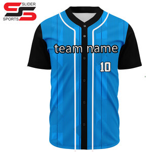 USA Baseball Jersey Imprimer OEM Polyester sublimé Maillots de baseball vierges personnalisés Jersey Baseball - Product Image 4