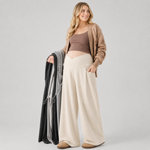 Pantalons à jambes larges <span class=keywords><strong>pour</strong></span> femmes enceintes, automne et <span class=keywords><strong>hiver</strong></span> - Product Image 6