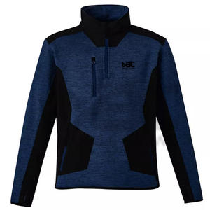 Sudadera de seguridad con forro polar, chaqueta cálida de color azul y negro de Florencia, nuevo diseño NBC, 2023 - Product Image 1