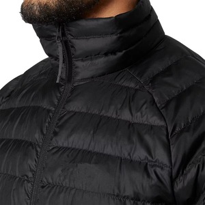 Premium Lightweight <b>Men's</b> Two-Tone Puffer Jacket <b>Top</b> Selling Formal Winter Quilted Coat with Custom Color Options Canvas Fabric - Product Image 3