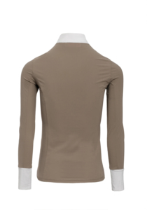 Horse Riding Equestrian Base Layer <b>Long</b> <b>Sleeve</b> Half Zip up T <b>Shirt</b>/breathable Durable <b>Women</b> and Men Booth Horse Riding <b>Polo</b> Shir - Product Image 5