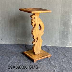 Handmade Solid Wood <b>Side</b> <b>Table</b> <b>Rustic</b> Luxury Console Furniture for Living Room Bedroom Hotel Entry Villa Console <b>Tables</b> - Product Image 5