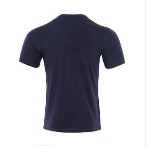 Venta al por mayor transpirable deportes gimnasio ropa casual unisex en blanco liso personalizado manga corta elegante algodón moda Dry Fit camisetas top - Product Image 5