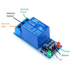 โมดูลรีเลย์ 5V 1 ช่องสัญญาณ ควบคุม TTL ด้วยสัญญาณระดับต่ำ สำหรับ Arduino - Product Image 5