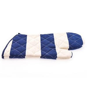 Stripe and Plain Printed Design Beautiful Colors <b>Oven</b> Mitts With High Quality <b>Oven</b> Mitt for Kitchen Use - Product Image 3