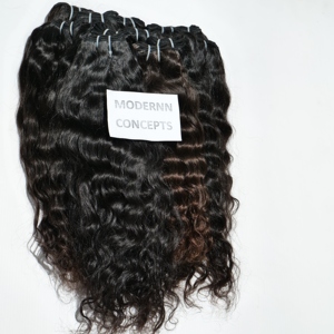 Vendeur d'extensions de cheveux humains indiens bruts non traités vierges 100% paquets de styles ondulés profonds Remy Hair vente en gros de cheveux humains - Product Image 4