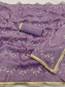 Colección Sari bordada con lentejuelas Moti y Val de artesanía con tachuelas de estrellas para B2B al por mayor - Product Image 5