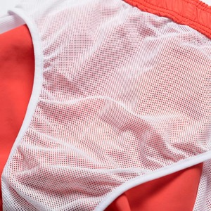 Short de plage en velours côtelé respirant pour hommes européens américains avec LOGO personnalisé imperméable grande taille natation surf - Product Image 2