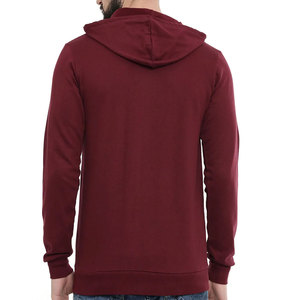 Jersey de algodón 100% para hombre, Sudadera con capucha de manga larga con estampado DTF personalizado, moda de invierno para gimnasio, ropa de calle, atuendo informal - Product Image 2