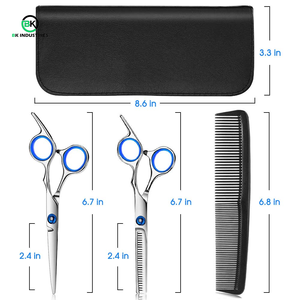 Tijeras de Peluquería Profesionales, Tijeras de Corte de Pelo para Barbería, Suministro de Fábrica, Tijeras de Peluquería de Alto Rendimiento - Product Image 5