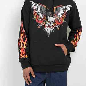 Sudadera con capucha de algodón puro para hombre sudadera cómoda fabricante a granel tela Premium adecuada para gimnasio o al aire libre - Product Image 3