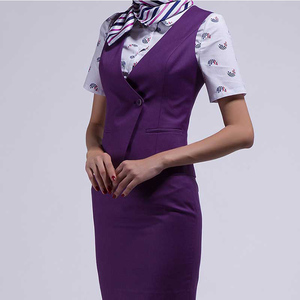 Uniformes de aerolínea personalizados de alta calidad OEM/ODM Servicio al por mayor para pilotos y azafatas - Product Image 5