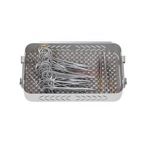 Juego de Instrumentos Ortopédicos Veterinarios Certificados, Reutilizables, de Acero Inoxidable Alemán, Kit de Instrumentos Quirúrgicos para Cirugía Ósea - Product Image 1