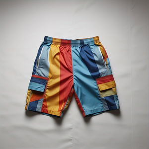 Noir 100% Nylon Pluie Randonnée Shorts Hommes Poids Léger Workout Wear Coupe-Vent Shorts Hommes Hommes Formation Coupe-Vent Shorts - Product Image 5