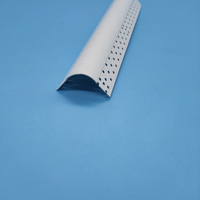 Profilé d'angle rond en PVC à finition lisse pour la protection des murs de construction