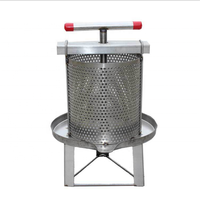 Presse à miel et fruits en maille d'acier inoxydable, extracteur de cire d'abeille robuste et durable pour l'apiculture domestique