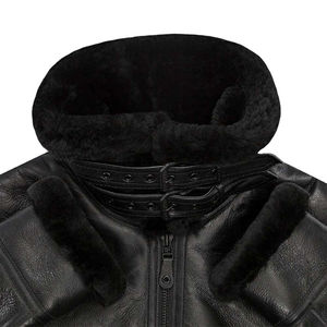 Chaqueta de Piel de Oveja para Hombre, Sensación Afelpada, Ajuste Cómodo, Opción de Marca Personalizada, Ideal para Clima Frío, Estilo Moderno y Uso Casual - Product Image 4