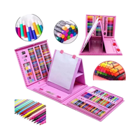 Ensemble de peinture pour enfants Esale de haute qualité, 208 pièces, pour cultiver l'intérêt pour la peinture, peut être coloré et marqué
