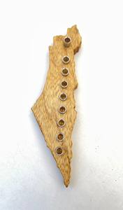 Nouvelle arrivée bougeoir menorah en bois pour décoration de noël mariage pièce maîtresse bougeoir maison décor de table - Product Image 2