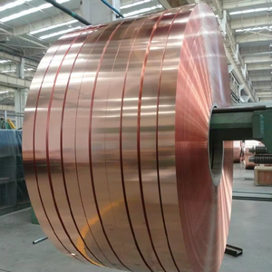 공장 가격 C19400/C11000 레드 구리 스트립 코일 12mm 청동 순수 구리 롤 패턴 용접 절단 C1100 장식 - Product Image 5