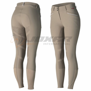 Jodhpurs ขี่แบบคลาสสิกที่มีความทนทานผ้ารัดเอวที่ปลอดภัยเสริมหัวเข่าและระบายอากาศได้สะดวกสบายสำหรับผู้ขับขี่ทุกคน - Product Image 3